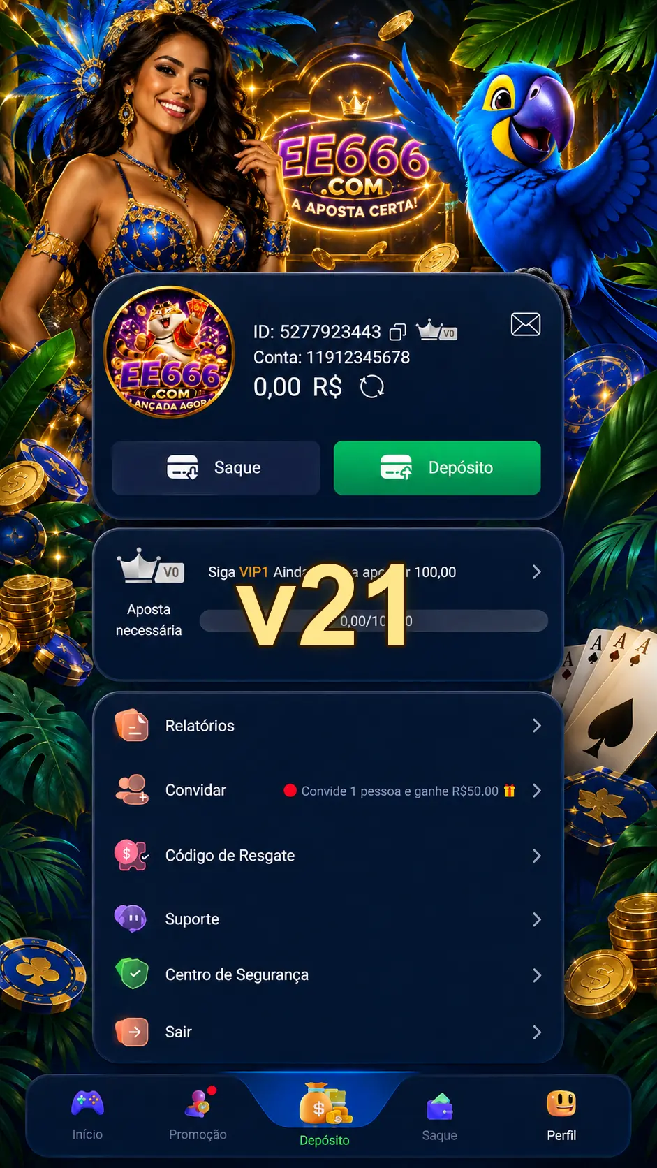 v21 Tangkapan Layar Resmi APK